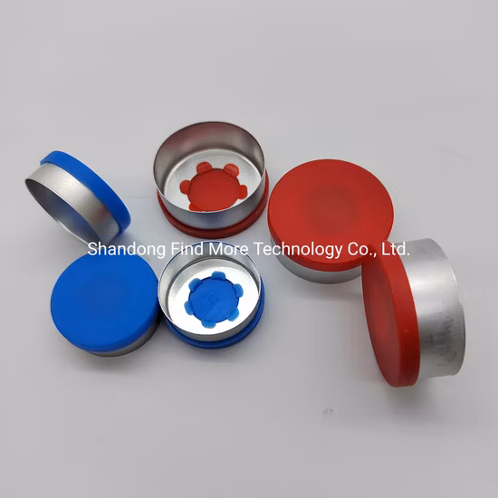 13 mm, 20 mm, 26 mm, 28 mm, 32 mm, abreißbare Fläschchenkappen aus Aluminium-Kunststoff