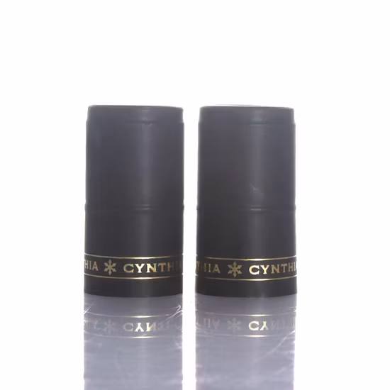 Kundenspezifische Logo-Zinn-Aluminiumfolie-PVC-Kapsel für Weinflaschen